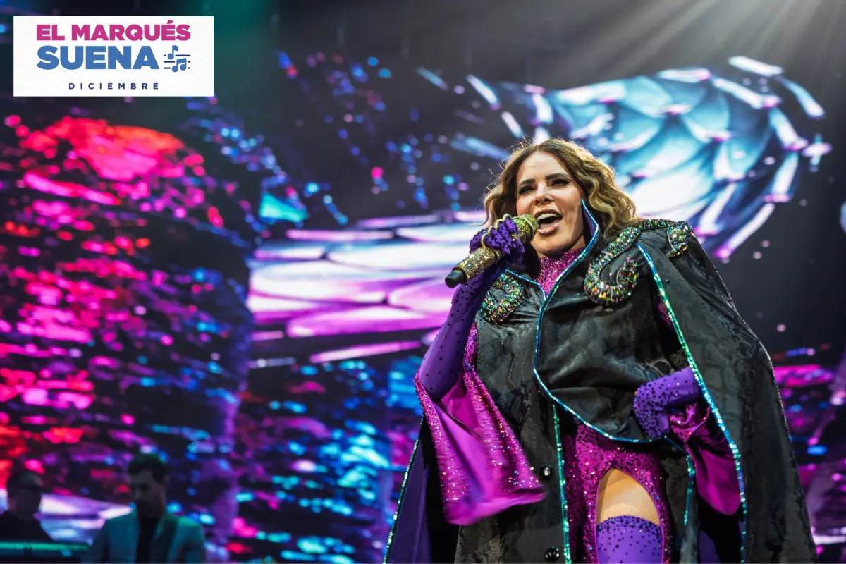 Gloria Trevi tendrá concierto gratis en Querétaro, ¿cómo participar?. Foto: FB Desde El Marqués | Canva