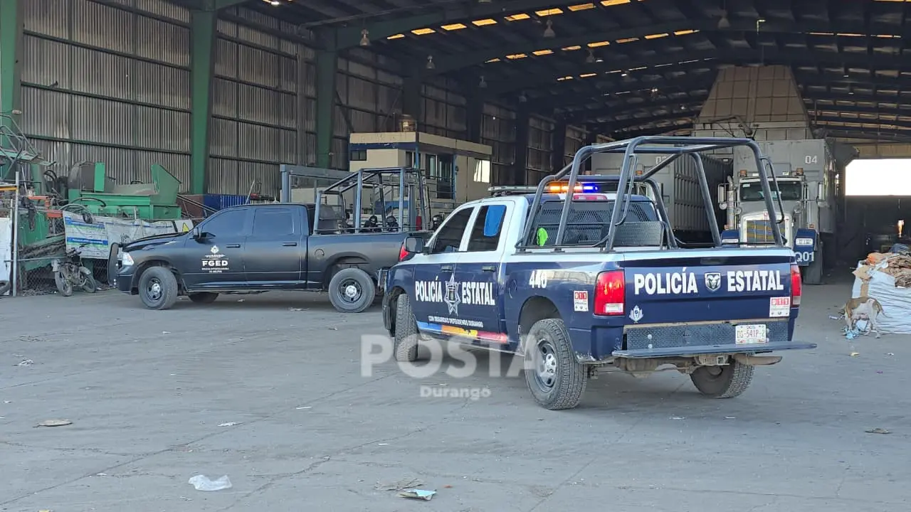 La granada estaba entre la basura. Foto: Luis Lozano.