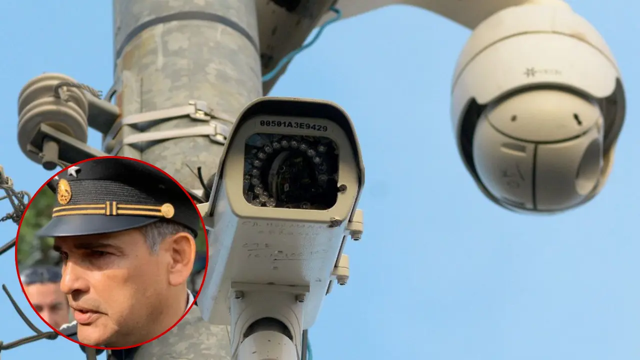 El funcionario explicó que estas unidades no formaban parte del sistema estatal de videovigilancia y utilizaban corriente eléctrica del Estado. Foto: Posta Tamaulipas