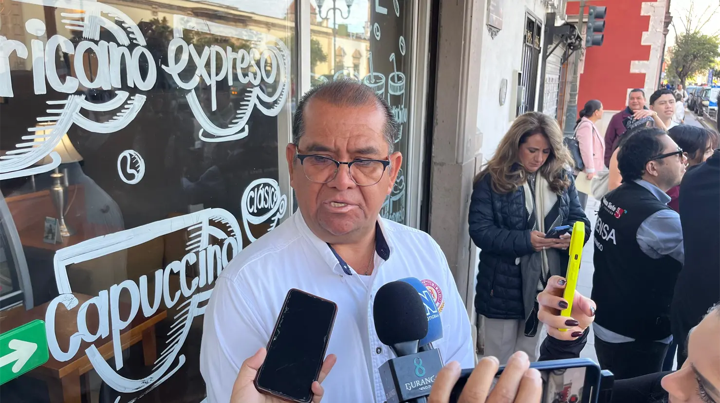 Guillermo de Anda, director del Tecnológico de Durango, habló sobre la situación del plantel. | Foto: Jesús Carrillo.