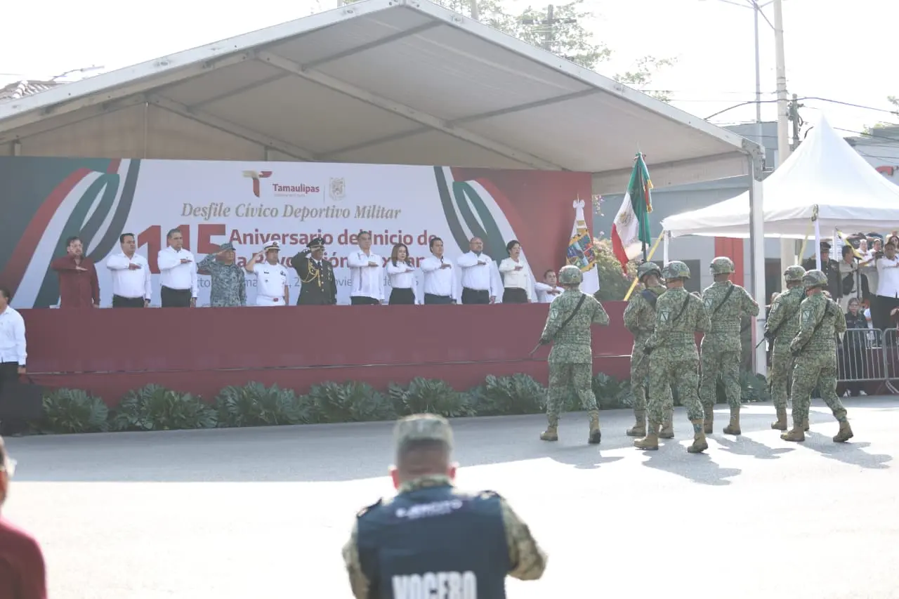 EN VIVO | Desfile de la Revolución Mexicana en Ciudad Victoria. FOTO | POSTA