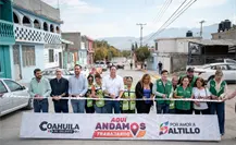 Saltillo entrega nueva vialidad de concreto hidráulico en Valle de las Flores Saltillo entrega nueva vialidad de concreto hidráulico en Valle de las Flores