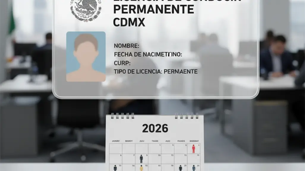 Licencia de conducir permanente en CDMX: este es el mes con menos gente para tramitarla en 2026