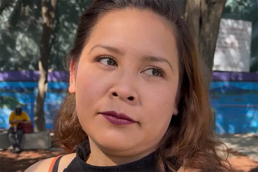 imagen recuadro Lorena, trabajadora de la generación millennial en CDMX. Foto: Iván Macias