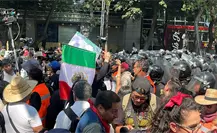 VIDEO | Marcha de la Generación Z cruza con cerco policial en desfile del 20 de Noviembre