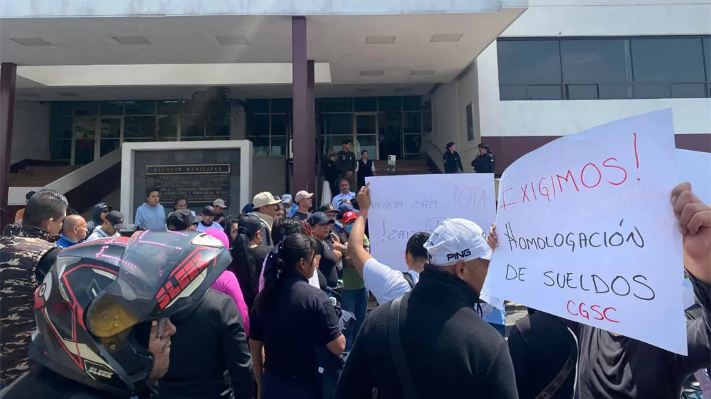 Revocación de mandato en Nezahualcóyotl: policías municipales amenazan con integrarse a la marcha