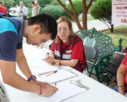 MORENA recaba más de 10 mil firmas para revisar amparo de Cabeza de Vaca; esto informó