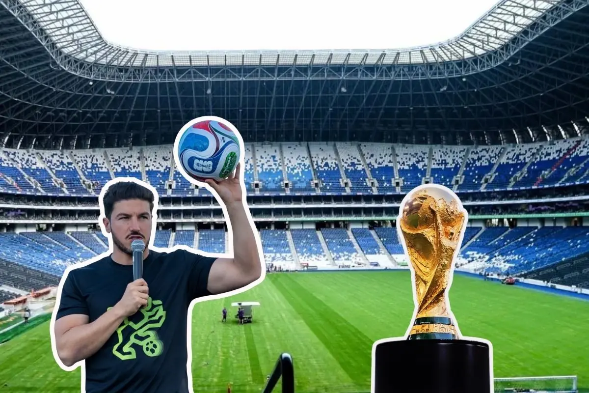 El gobernador de Nuevo León, Samuel García, dio a conocer qué selecciones de talla internacional podrían jugar en el Estadio BBVA para el Mundial 2026. Foto: POSTA Deportes / Facebook Samuel García / Facebook Monterrey FIFA World Cup 2026
