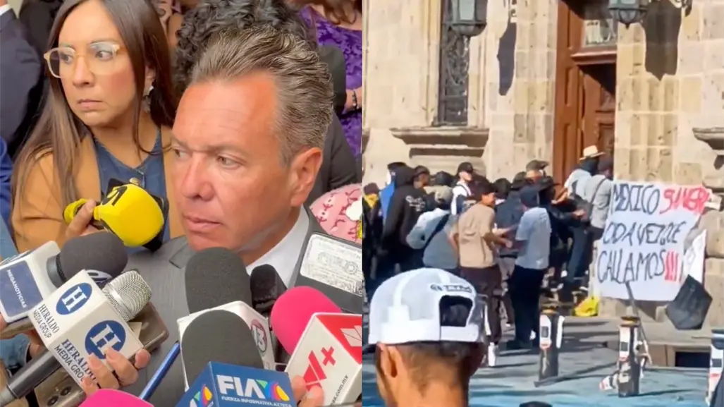 Pablo Lemus asegura que los detenidos en la marcha de la Generación Z se quedarán en prisión | VIDEO