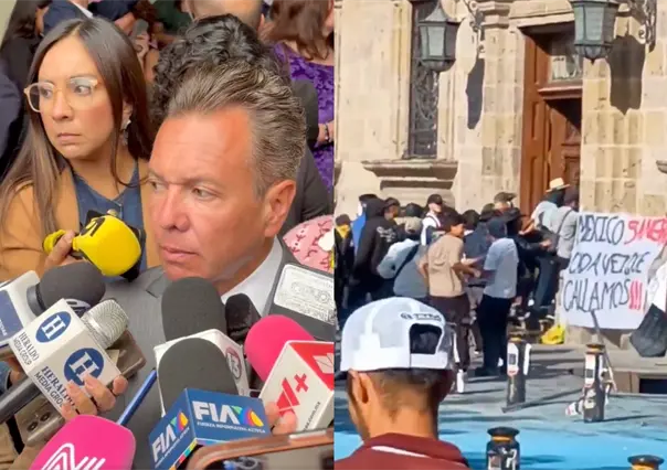 Pablo Lemus asegura que los detenidos en la marcha de la Generación Z se quedarán en prisión | VIDEO