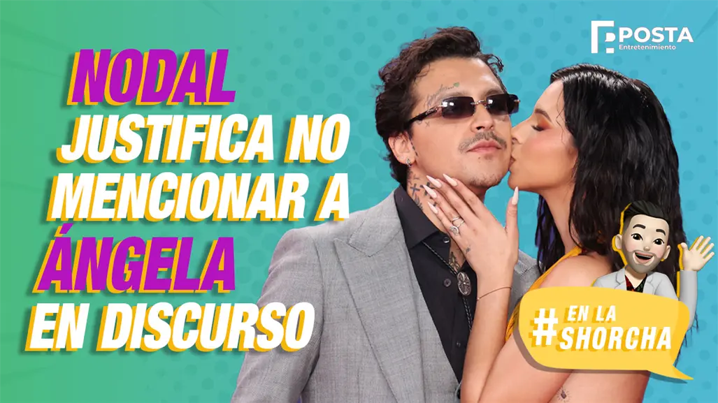 Nodal reveló por qué no mencionó a Ángela en los Grammy: "He estado muy cansado"
