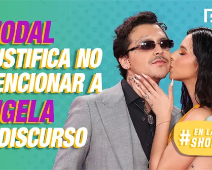 Nodal reveló por qué no mencionó a Ángela en los Grammy: "He estado muy cansado"