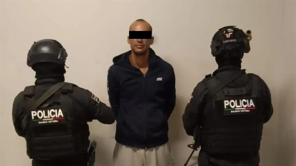 Detienen a presunto ladrón de camioneta en Salinas Victoria