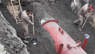 Avanza cierre de zanja en avenida López Mateos tras mega fuga en Guadalupe