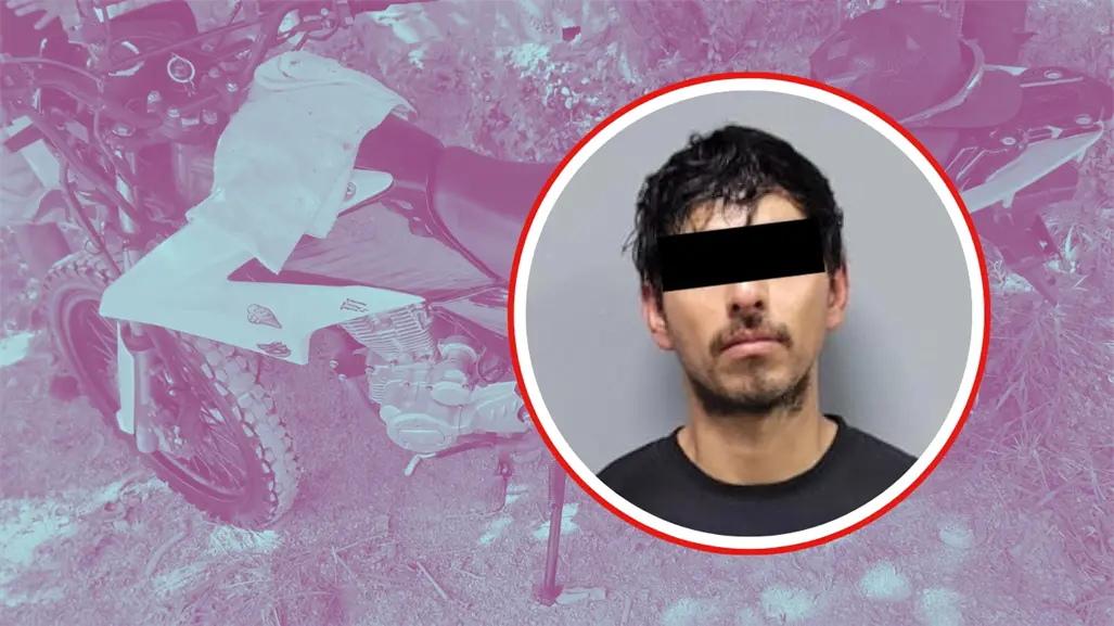 Cae en Santiago hombre que vendía droga a bordo de moto robada