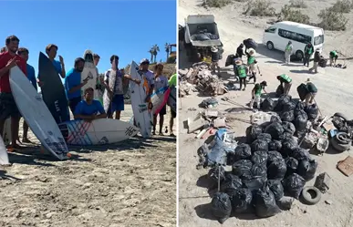 Cero Basura BCS aplicará su estrategia "cero residuos" en el Surf Open Cerritos 2025