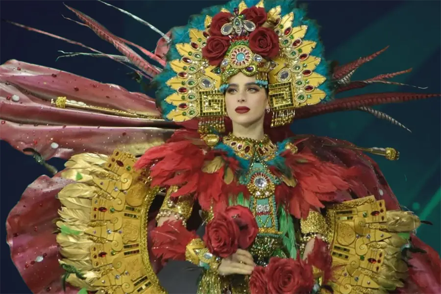 ¿Qué significa el vestido que Fátima Bosch usó para durante la gala de traje típico en Miss Universo 2025?