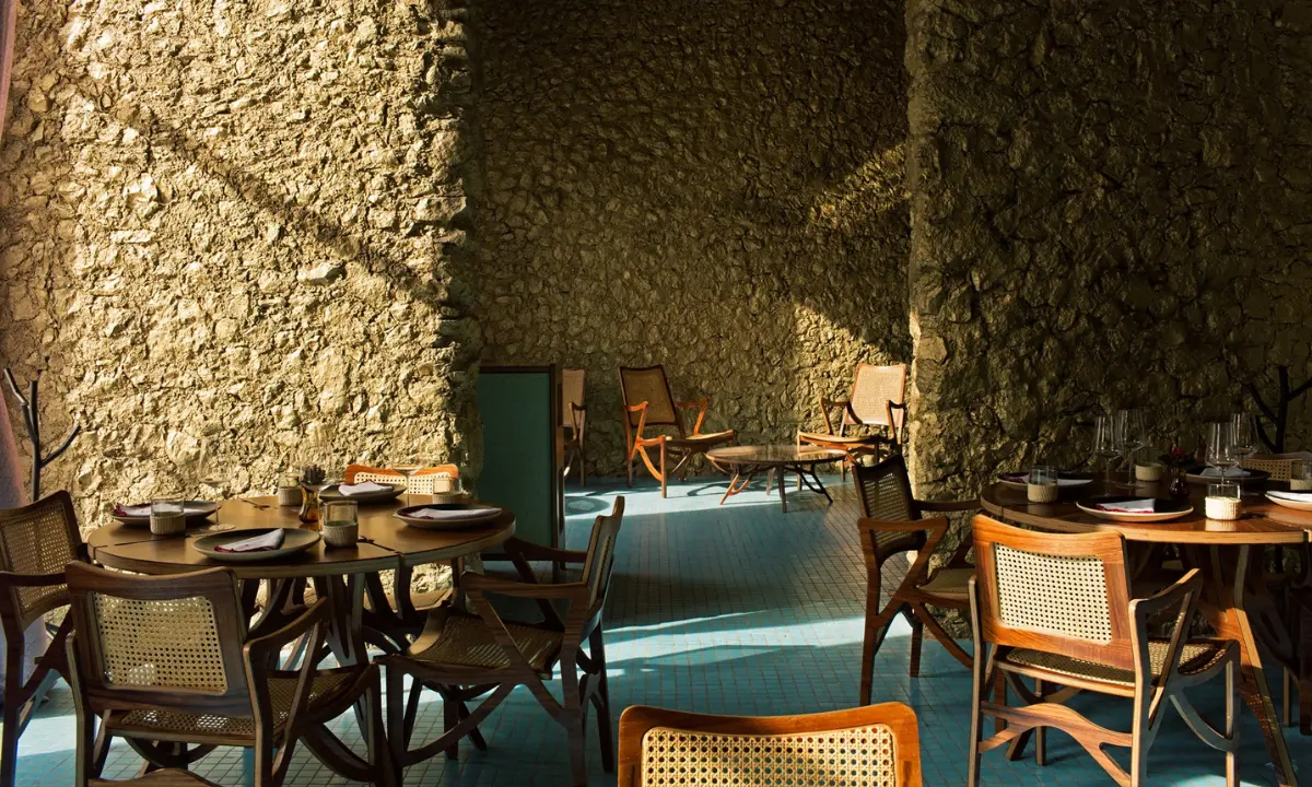 Comedor del restaurante Huniik en el centro de Mérida Foto: Huniik