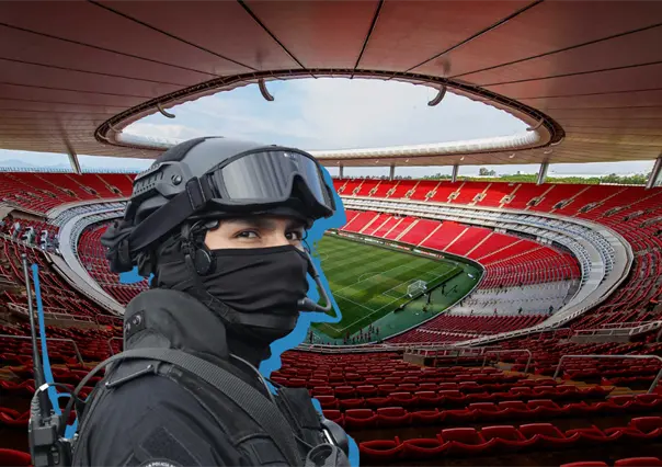 Estadio Akron realiza simulacro contra riñas rumbo al Mundial FIFA 2026