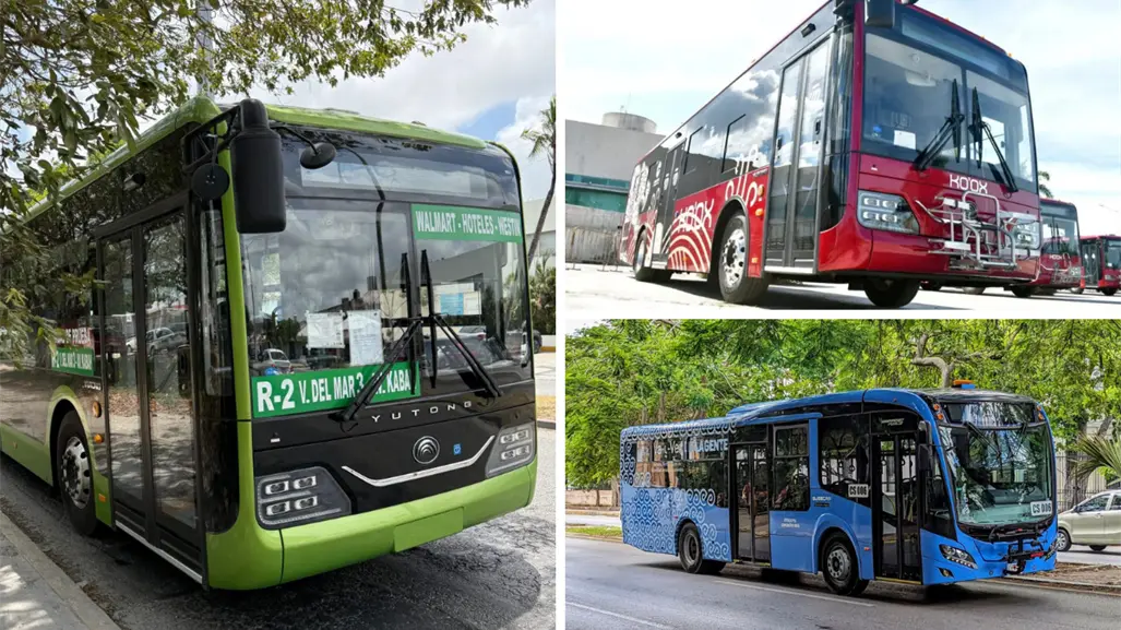 El precio de viajar en transporte público: ¿Cuál es el más caro en la Península de Yucatán?
