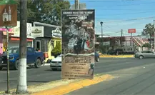 Así buscan disminuir el exceso de pendones en postes y estructuras de la ciudad de Durango