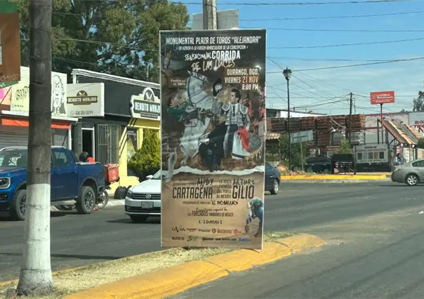 Así buscan disminuir el exceso de pendones en postes y estructuras de la ciudad de Durango