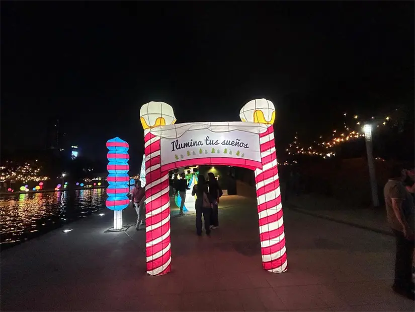 imagen recuadro Figuras especiales el Luztopia. Foto: POSTA.