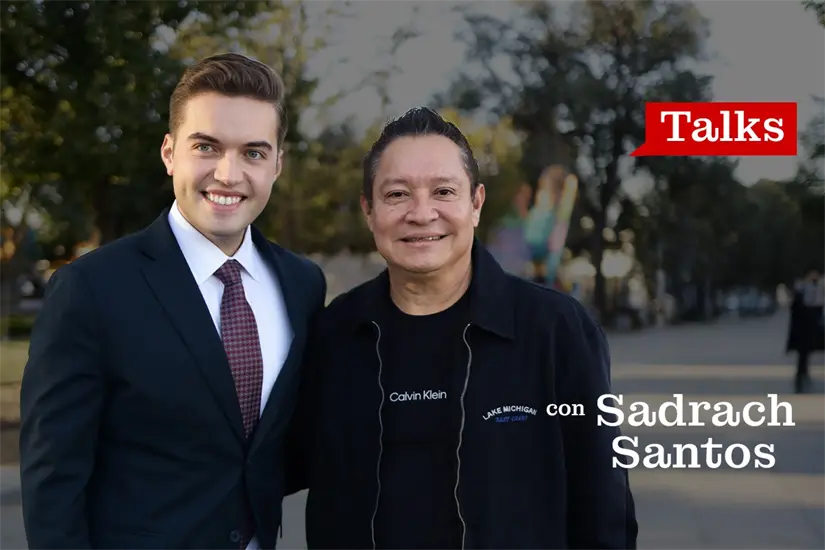 imagen recuadro El diputado Jesús Elizondo y Sadrach Santos. Foto: POSTA