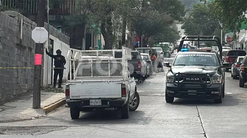 imagen recuadro Un ataque armado en la colonia Independencia de Monterrey dejó a un hombre gravemente herido y alarmó a los vecinos. Foto: Erick Reyes