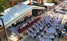 Miles de personas asisten al desfile conmemorativo de la Revolución Mexicana en Villahermosa, Tabasco Miles de personas asisten al desfile conmemorativo de la Revolución Mexicana en Villahermosa, Tabasco