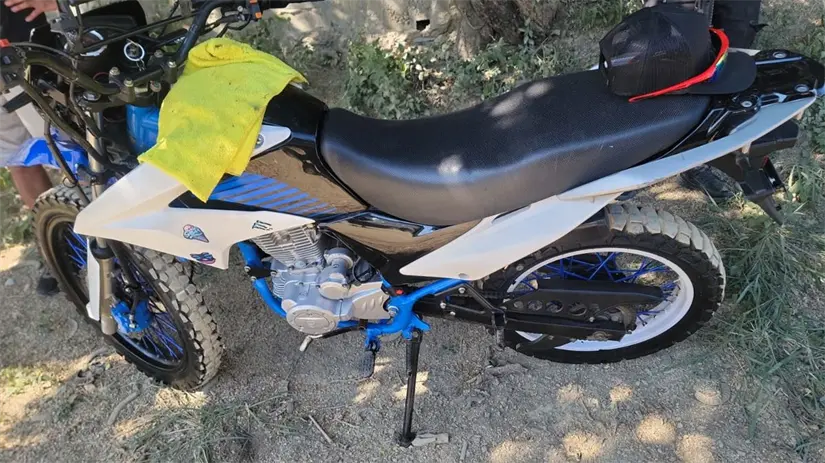 imagen recuadro Moto robada en el municipio de Santiago. Foto: Gobierno de Santiago