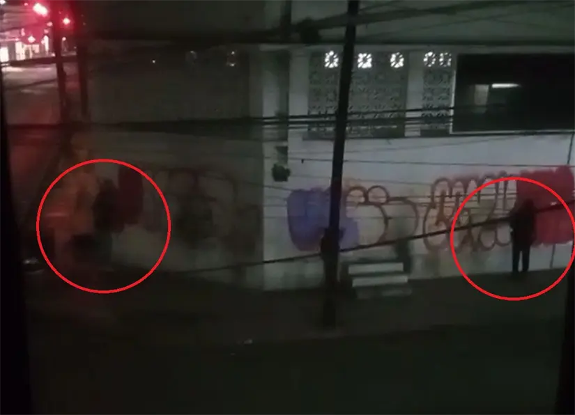 Operativo nocturno permitió la detención de dos personas Foto: Policía de Monterrey