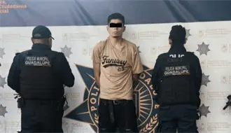 Policía de Guadalupe frena racha de asaltos violentos tras capturar a ladrón de Cañada Blanca