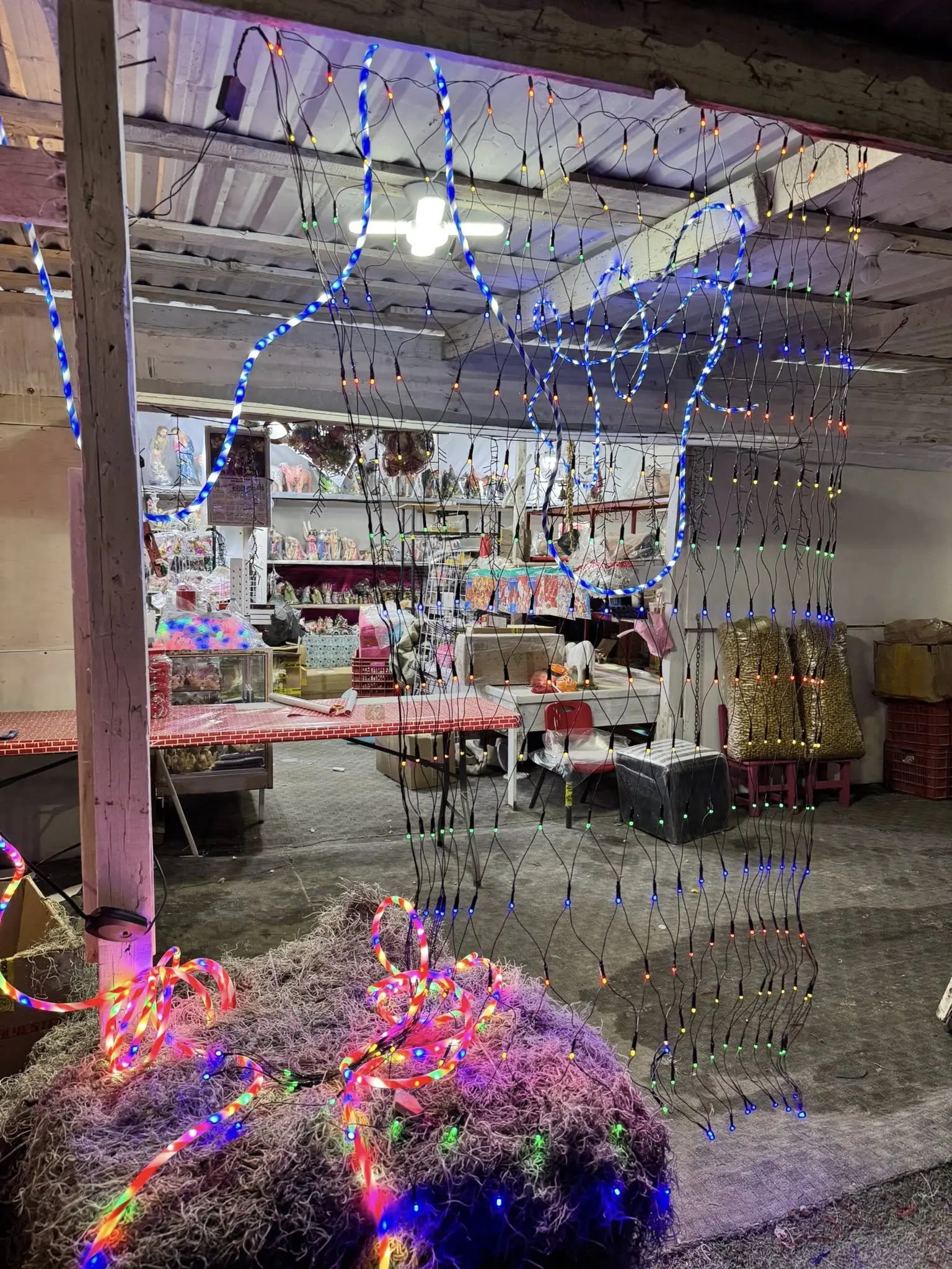 Cada esquina de esta feria está llena de inspiración navideña Foto: FB Feria Del Pino cabezada