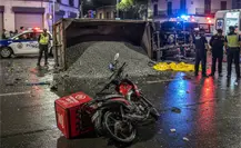 Repartidora de aplicación muere en Coyoacán tras impactar su motocicleta contra un tráiler Repartidora de aplicación muere en Coyoacán tras impactar su motocicleta contra un tráiler