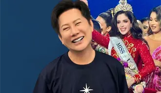 Así reaccionó Nawat Itsaragrisil ante la victoria de Fátima Bosch como Miss Universo 2025