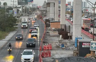 Caos vial en Miguel Alemán: más cierres, tráfico y un tráiler incendiado intensifican el problema