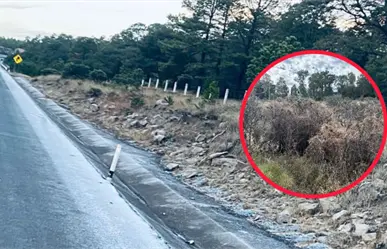 ¿De qué magnitud fue la primera nevada del año en Durango, según Conagua?