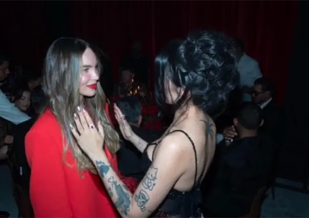 Belinda y Cazzu: se filtra supuesta conversación durante su encuentro en la gala Men of the year