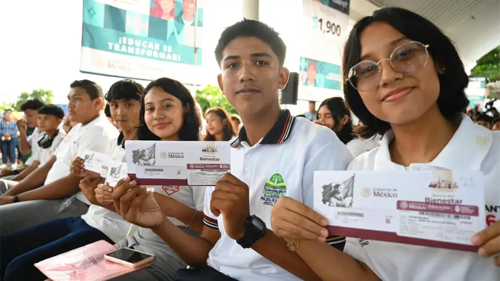 ¿Cuándo se entrega la tarjeta Bienestar a los becados de Jóvenes Escribiendo el Futuro?