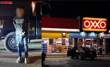Capturan a joven tabasqueño tras robo con amenazas en un OXXO de Tixcacal, Mérida
