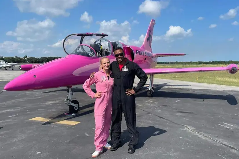 Avión Rosa Barbie imagen recuadro