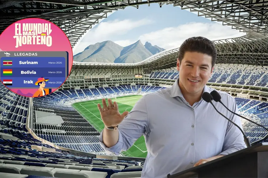 Mundial 2026 en Nuevo León: Samuel García da la bienvenida a Bolivia, Surinam e Irak