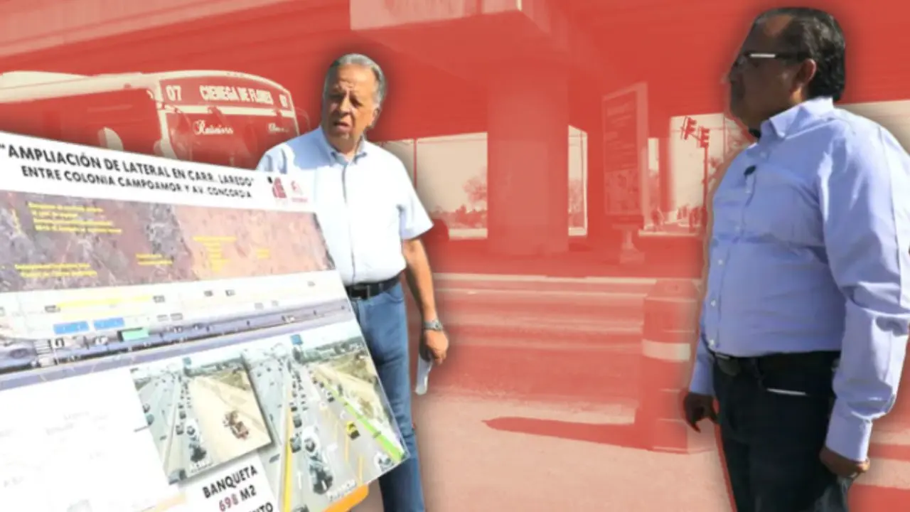 La ampliación de carriles en Carretera a Laredo busca reducir los congestionamientos en horas pico Foto: Canva