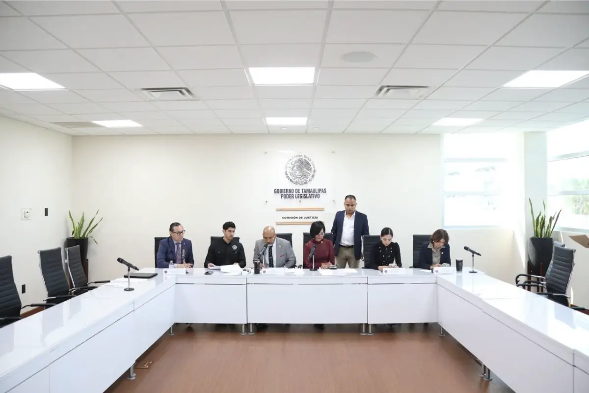 La Comisión de Justicia del Congreso de Tamaulipas finalizó la primera etapa de revisión de aspirantes a la Fiscalía de Tamaulipas. Foto: Congreso de Tamaulipas