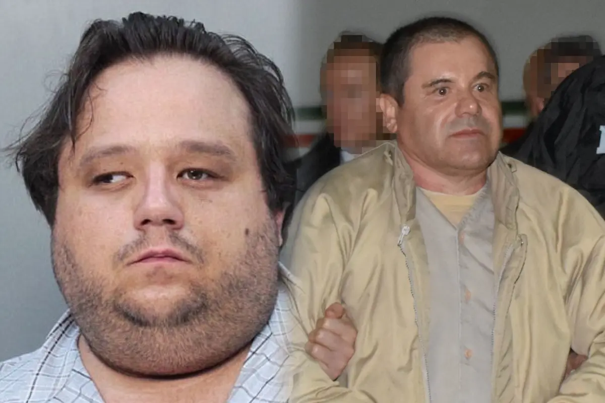 James Sabatino y Joaquín Guzmán Loera. Foto: Miami Dade Corrections / DEA