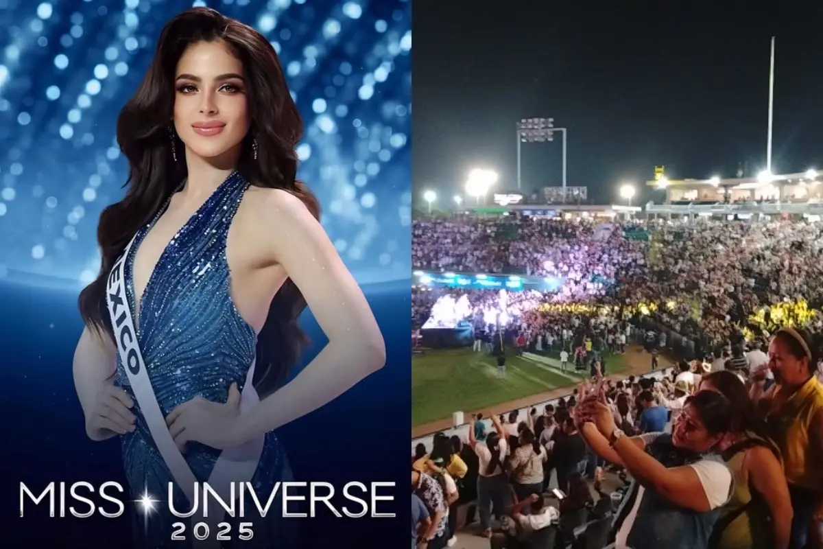 Fátima Bosch/Ciudadanos de Tabasco festejando Foto: X(Twitter) @MissMexicoou/Armando de la Rosa