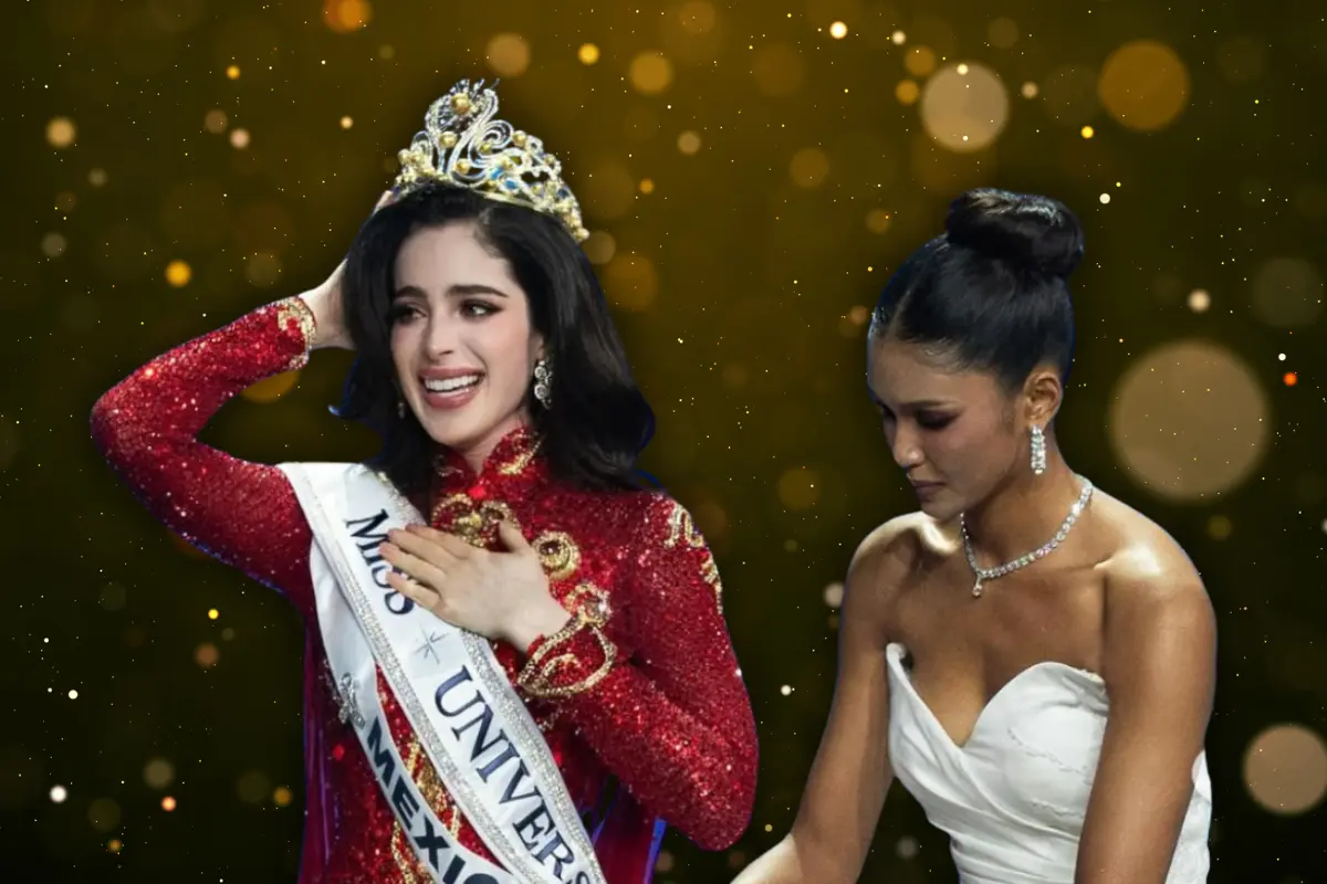 Fátima Bosch es coronada como Mss Universo (IG @fatimaboschfdz, @trinorozcomx / Canva)