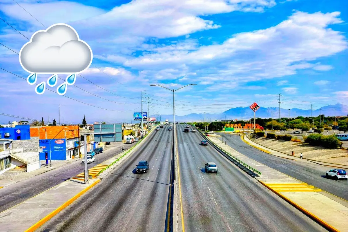 Blvd. en Saltillo mostrando un clima despejado y sin nubes / Foto. Eulalio Del Rio | Canva