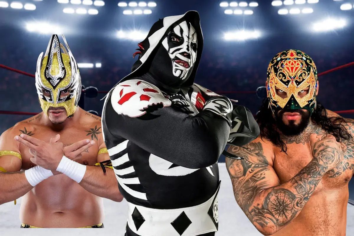 LA Park, DMT Azul y Laredo Kid llegan a Tamaulipas para ofrecer una histórica función de lucha libre. Foto: Carlos García
